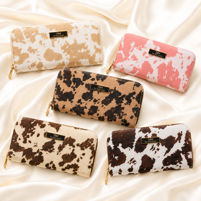 Cow Print Wallets