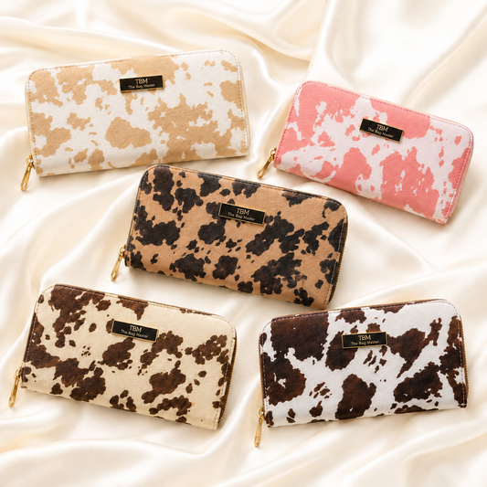 Cow Print Wallets