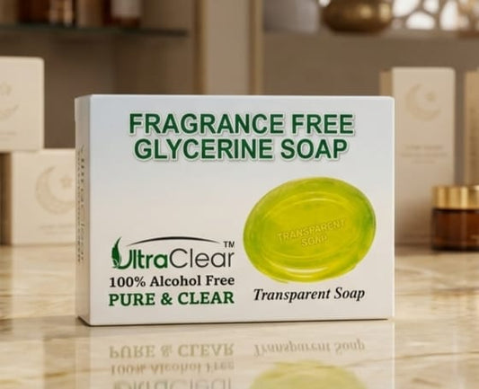 UltraClear Fragrance-Free Glycerine Soap