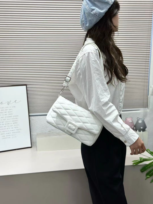 The Quilted Knot Flap Bag
