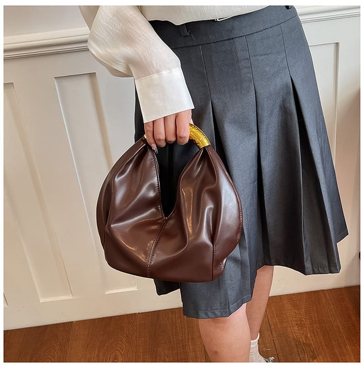 Ruched Crossbody Bag