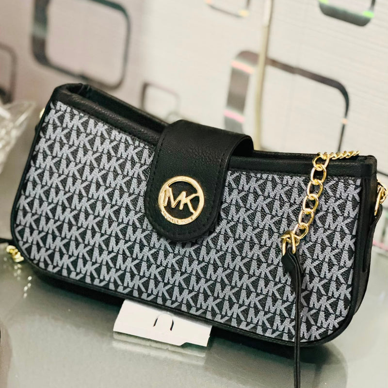 Signature MK Monogram Chic Shoulder Bag