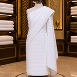 Premium Plain White Towel Ihram Sheets