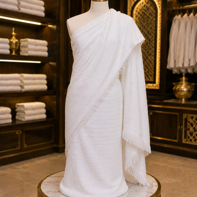 Signature White Cotton Ihram