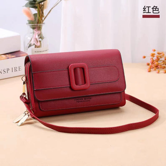 Forever Better Rectangular Buckle Crossbody Bag
