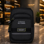 UCHI INSTINCT Black Utility Sling Bag
