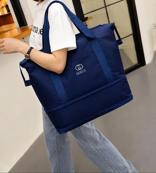 Minimalist Nylon Travel Duffel Bag