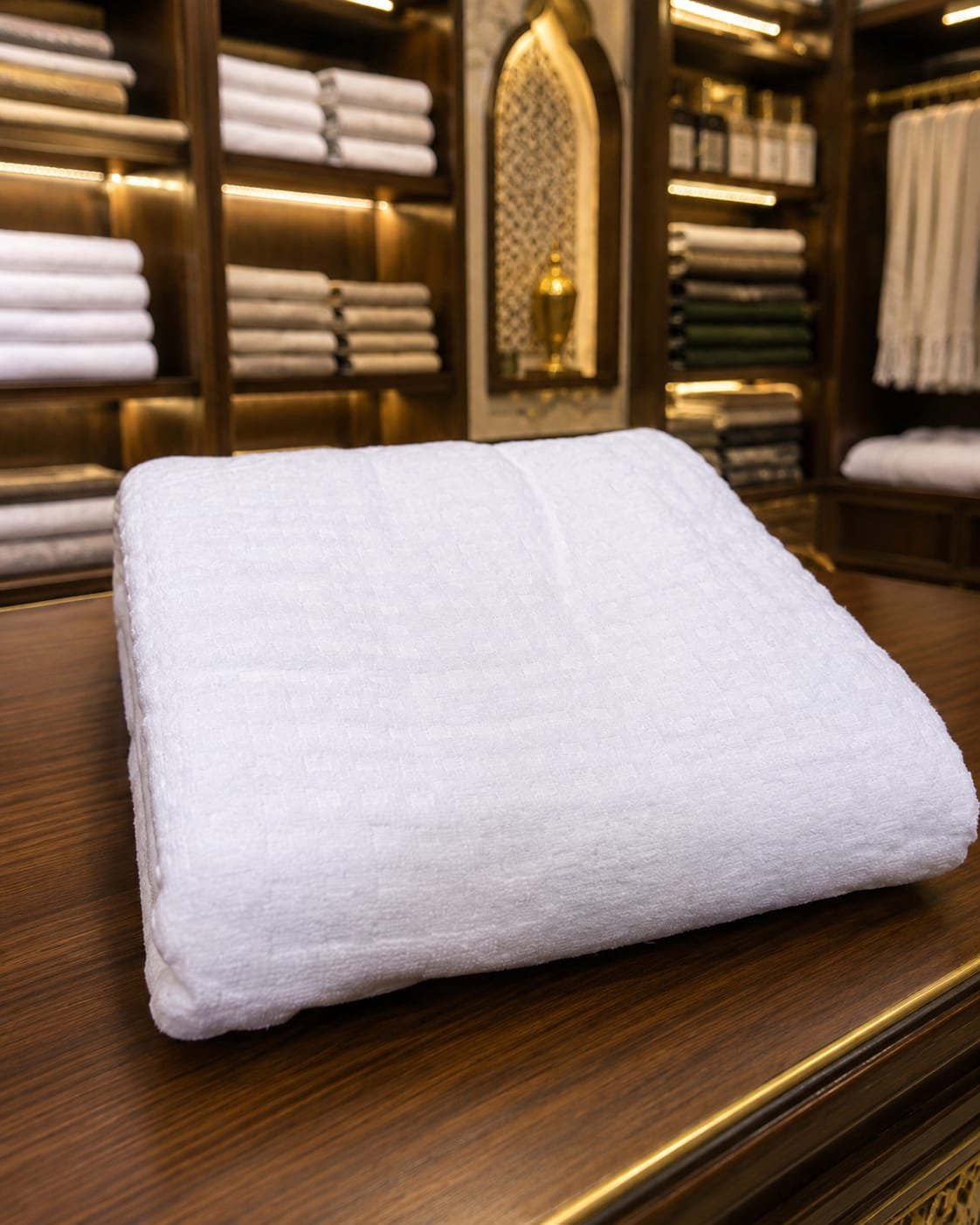 Signature White Cotton Ihram