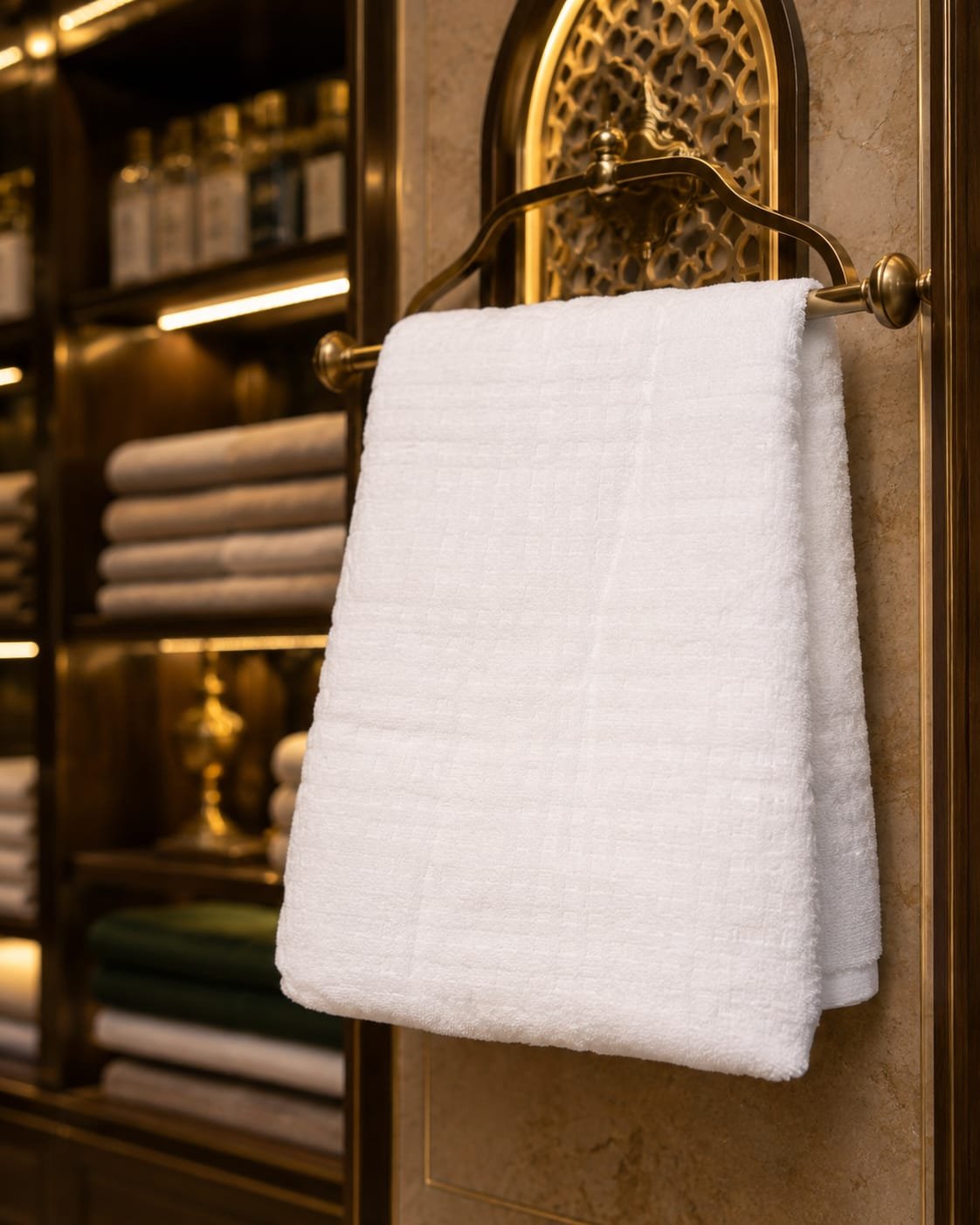 Signature White Cotton Ihram